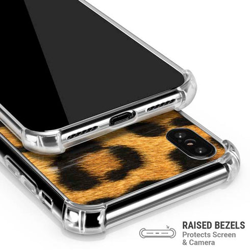 Leopard iPhone XS Max Clear Case