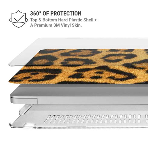 Leopard MacBook Air 15in (2023-2025) Case plus Skin