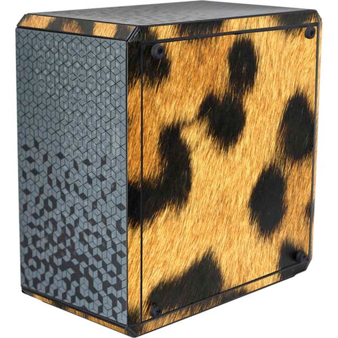 Leopard Animal Print Cooler Master MasterBox Q300L Mini Tower Skin