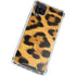 Leopard Animal Print Galaxy A12 Clear Case
