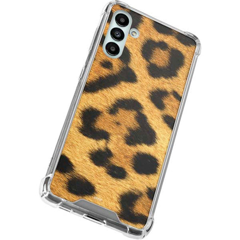 Leopard Animal Print Galaxy A13 5G Clear Case