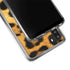 Leopard Animal Print Galaxy A21 Clear Case