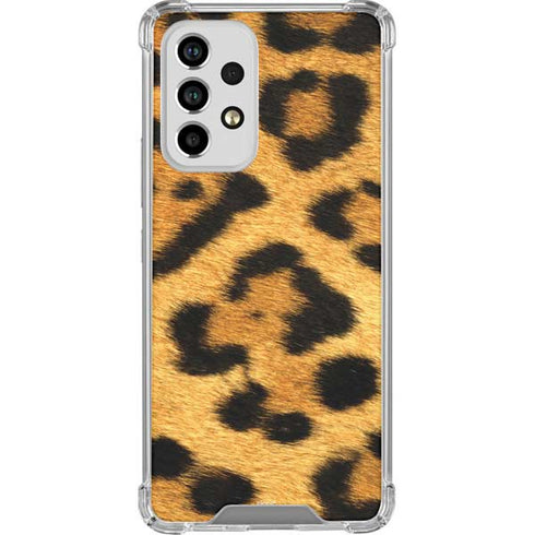 Leopard Animal Print Galaxy A53 5G Clear Case