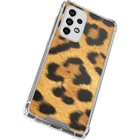 Leopard Animal Print Galaxy A53 5G Clear Case