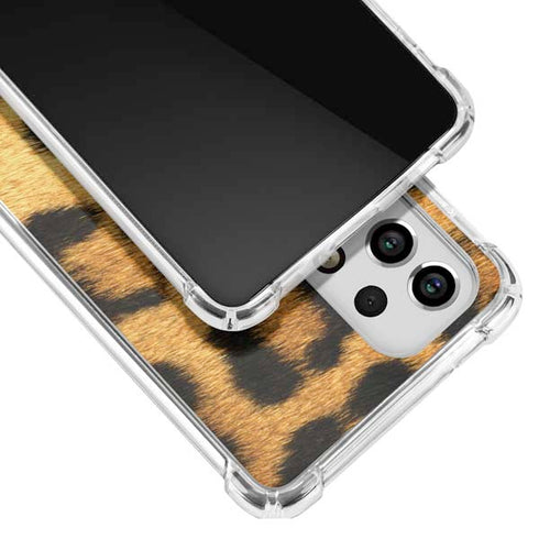 Leopard Animal Print Galaxy A53 5G Clear Case