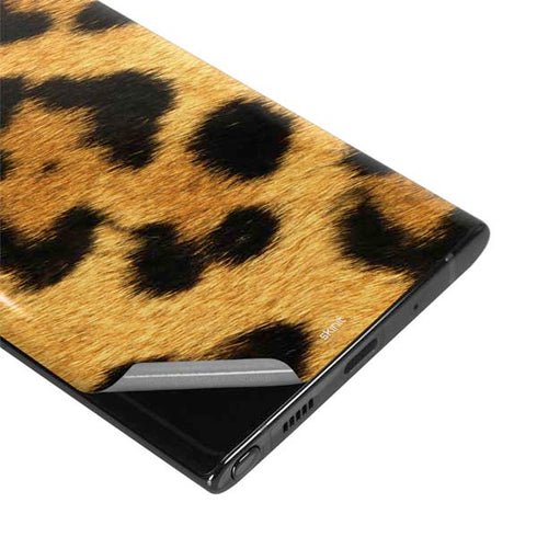 Leopard Animal Print Galaxy Note 10 Plus Skin
