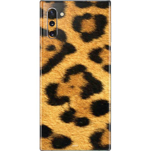 Leopard Animal Print Galaxy Note 10 Skin