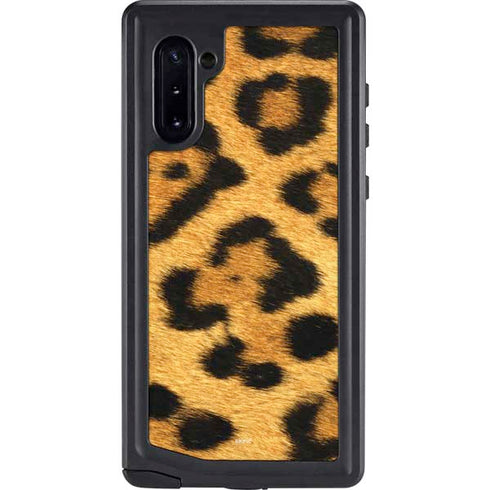 Leopard Animal Print Galaxy Note 10 Waterproof Case