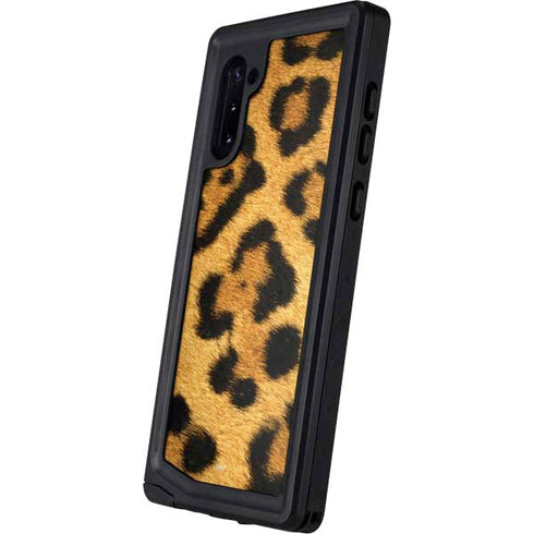 Leopard Animal Print Galaxy Note 10 Waterproof Case