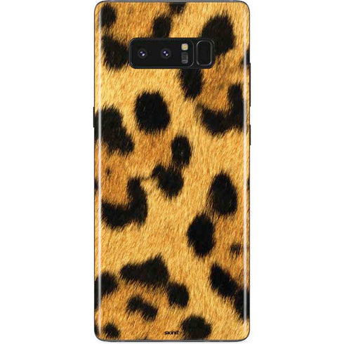 Leopard Animal Print Galaxy Note 8 Skin