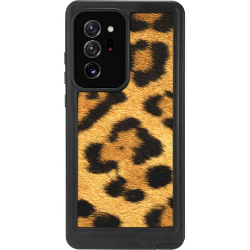 Leopard Animal Print Galaxy Note20 Ultra 5G Waterproof Case