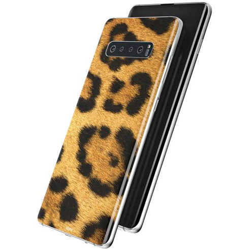 Leopard Animal Print Galaxy S10 Plus Skin