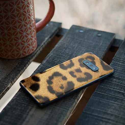 Leopard Animal Print Galaxy S10e Skin