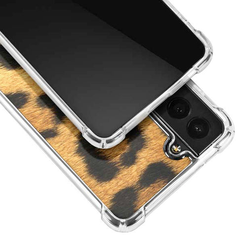 Leopard Animal Print Galaxy S21 5G Clear Case