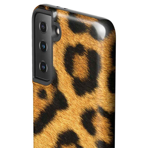 Leopard Animal Print Galaxy S21 FE Pro Case