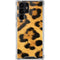 Leopard Animal Print Galaxy S22 Ultra Clear Case