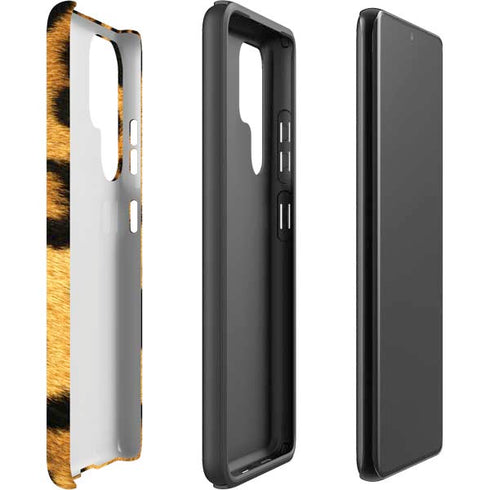 Leopard Animal Print Galaxy S22 Ultra Pro Case