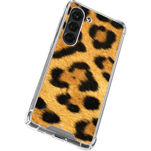 Leopard Animal Print Galaxy S23 Clear Case