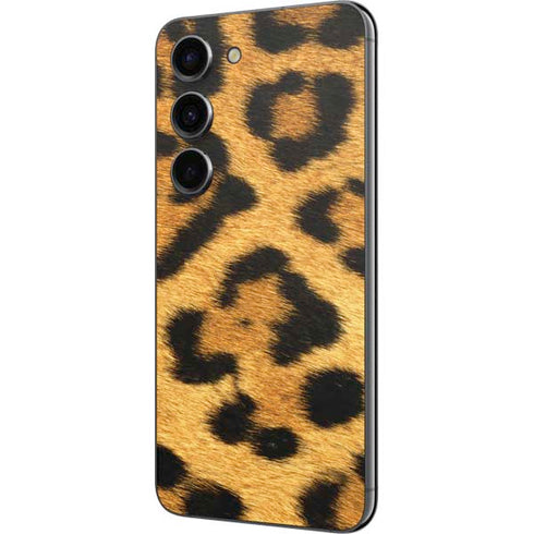 Leopard Animal Print Galaxy S23 Skin