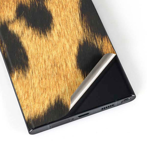 Leopard Animal Print Galaxy S23 Ultra Skin