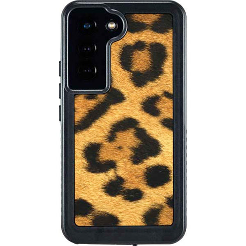 Leopard Animal Print Galaxy S23 Waterproof Case