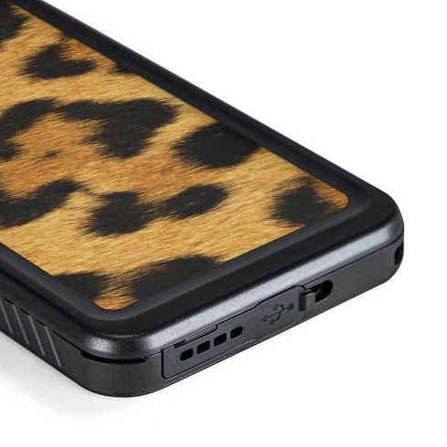 Leopard Animal Print Galaxy S23 Waterproof Case