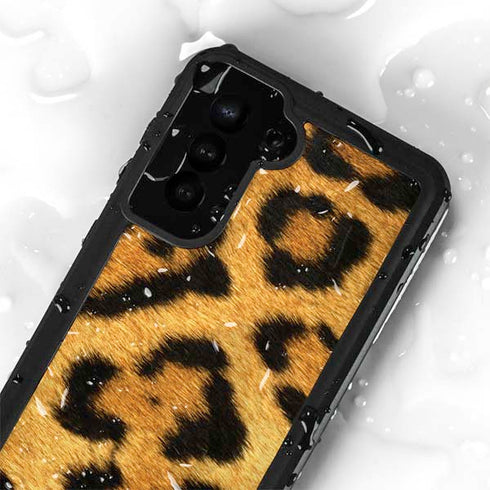 Leopard Animal Print Galaxy S23 Waterproof Case