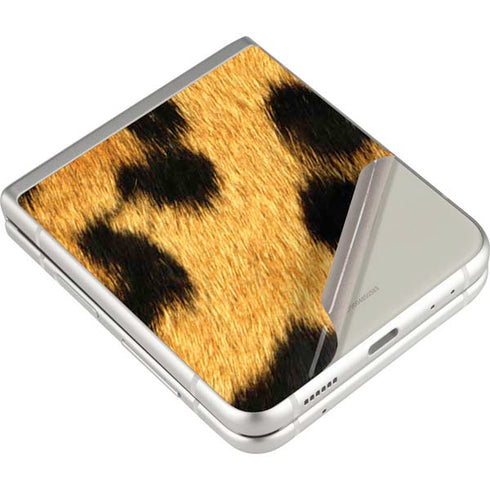 Leopard Animal Print Galaxy Z Flip3 5G Skin