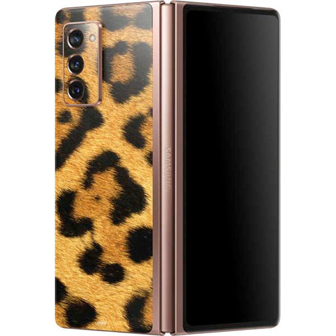 Leopard Animal Print Galaxy Z Fold2 5G Skin
