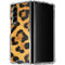 Leopard Animal Print Galaxy Z Fold4 5G Clear Case