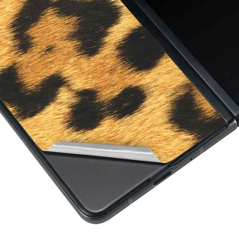 Leopard Animal Print Galaxy Z Fold4 5G Skin