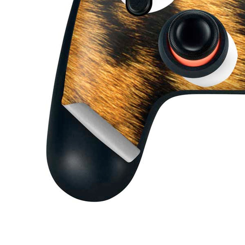 Leopard Animal Print Google Stadia Controller Skin