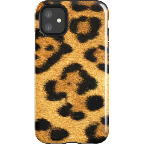 Leopard Animal Print iPhone 11 Impact Case