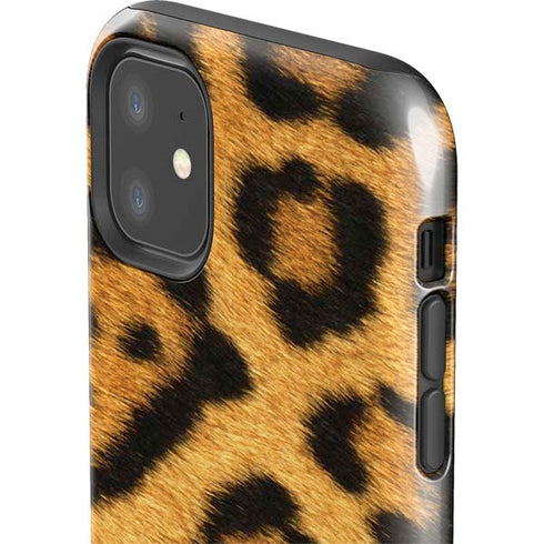 Leopard Animal Print iPhone 11 Impact Case