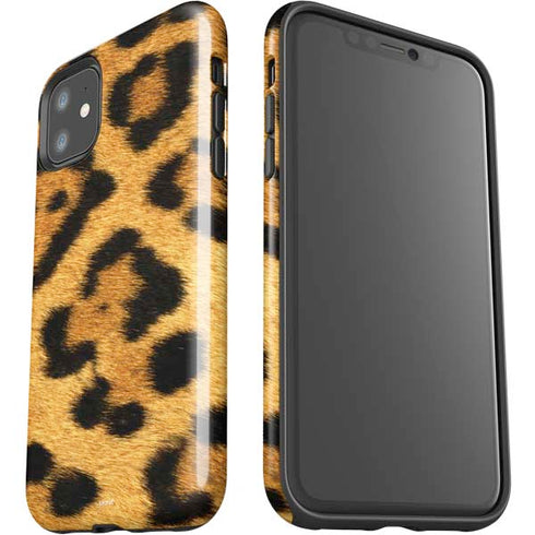 Leopard Animal Print iPhone 11 Impact Case