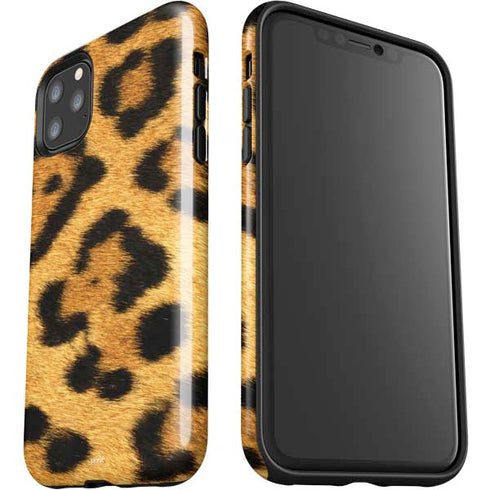 Leopard Animal Print iPhone 11 Pro Max Impact Case