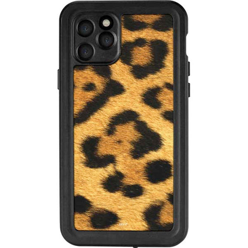 Leopard Animal Print iPhone 11 Pro Waterproof Case