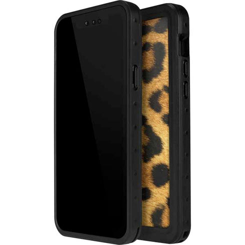 Leopard Animal Print iPhone 12 Pro Waterproof Case