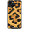 Leopard Animal Print iPhone 13 Mini Clear Case