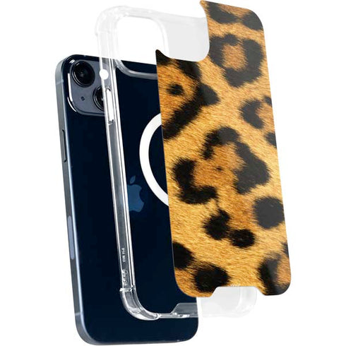 Leopard Animal Print iPhone 14 Plus MagSafe Case