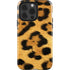 Leopard Animal Print iPhone 14 Pro Impact Case