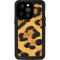 Leopard Animal Print iPhone 14 Pro Waterproof Case