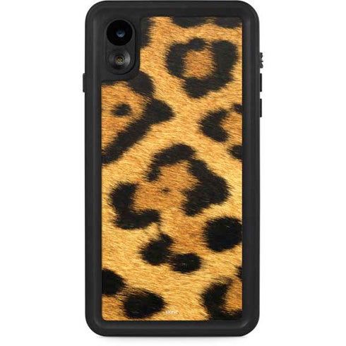 Leopard Animal Print iPhone XR Waterproof Case