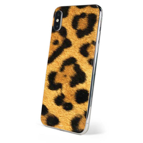 Leopard Animal Print iPhone XS Skin
