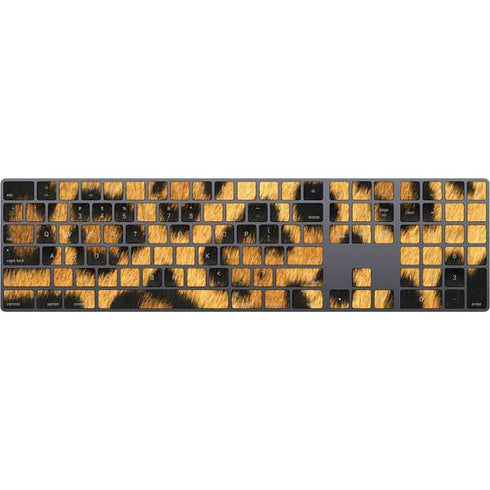 Leopard Animal Print Magic Keyboard with Numeric Keypad Skin