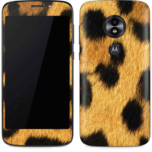 Leopard Animal Print Moto E5 Play Skin