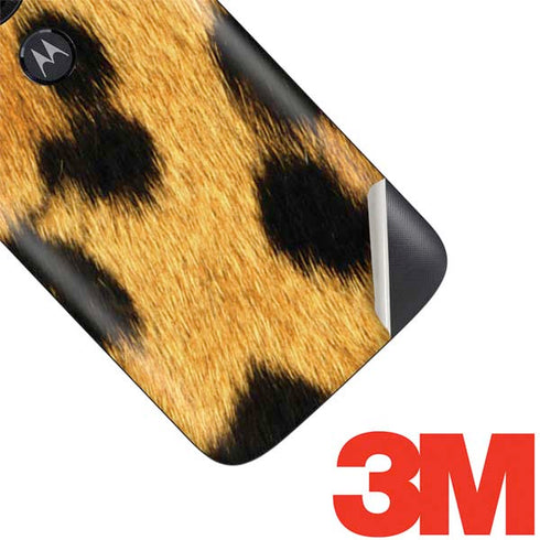 Leopard Animal Print Moto E5 Play Skin