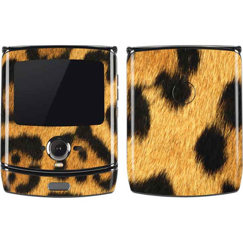 Leopard Animal Print Motorola RAZR Skin