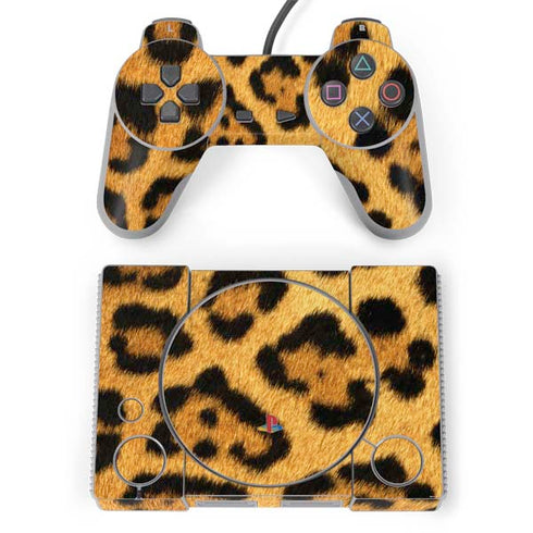 Leopard Animal Print PlayStation Classic Bundle Skin