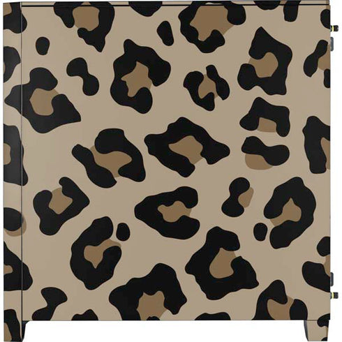 Leopard Print Corsair 4000D Tempered Glass Mid-Tower ATX Case Skin